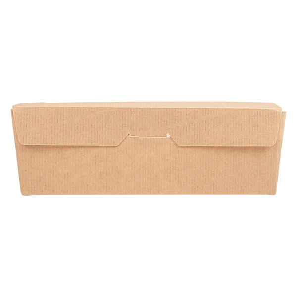 BOÎTES AVEC FENÊTRE ECO "THEPACK" 1000 ML 220 G/M2 12x17x5,5 CM NATUREL CARTON ONDULÉ NANO-MICRO (200 UNITÉ) - Garcia de Pou