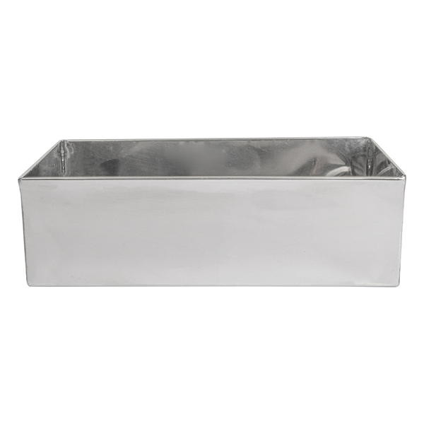 BOÎTE POUR BUFFET "ARTINOX"  26,3x13x8 CM ARGENTE INOX (1 UNITÉ) - Garcia de Pou