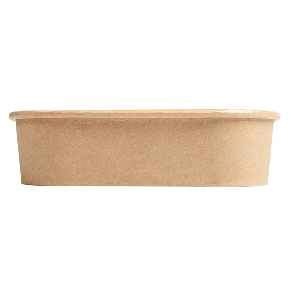 RÉCIPIENTS CARRÉS 750 ML 320 + 26 PE G/M2 16,7x16,7x4,3 CM NATUREL KRAFT (300 UNITÉ) - Garcia de Pou