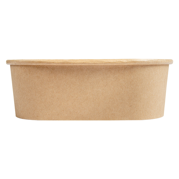 RÉCIPIENTS CARRÉS 1000 ML 320 + 26 PE G/M2 16,7x16,7x5,5 CM NATUREL KRAFT (300 UNITÉ) - Garcia de Pou