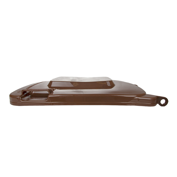 COUVERCLE POUR CONTENEUR 240L  71x56x7,4 CM MARRON HDPE (1 UNITÉ) - Garcia de Pou