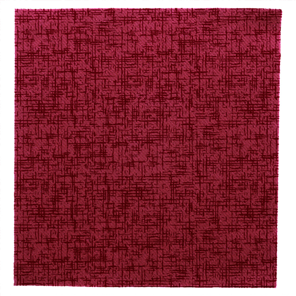 SERVIETTES P. 1/4 "JAZZ" 55 G/M2 40x40 CM BORDEAUX AIRLAID (700 UNITÉ) - Garcia de Pou