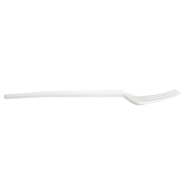 COUTEAU / FOURCHETTE  13 CM BLANC CPLA (1000 UNITÉ) - Garcia de Pou