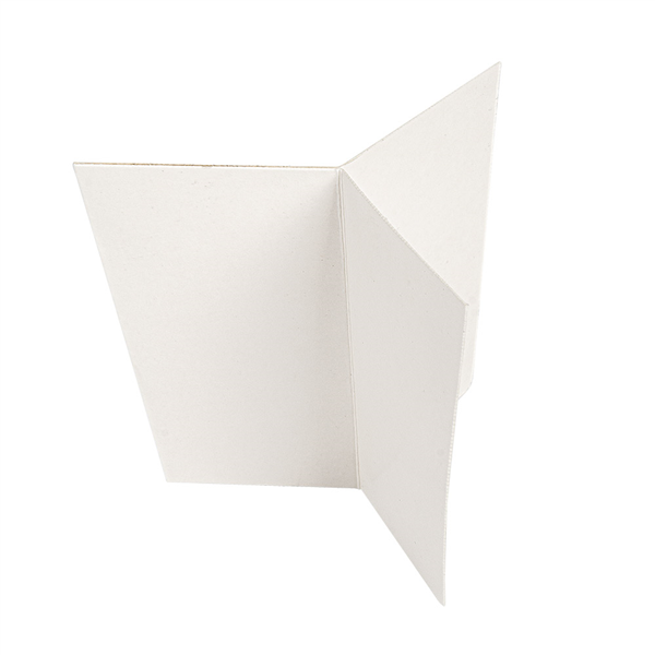 INTERCALAIRE 3 COMPART.  260 + 36 PE G/M2 Ø12,7/10,4x8,5 CM BLANC CARTON (500 UNITÉ) - Garcia de Pou