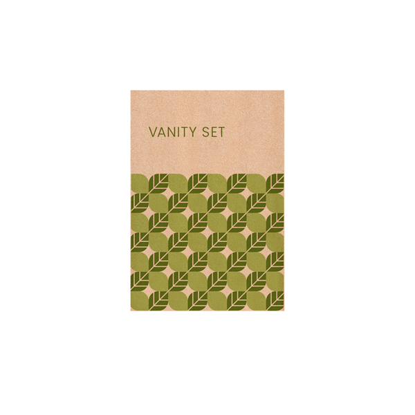 VANITY SET EN SACHET KRAFT "NATURAL"  6x10,5 CM (250 UNITÉ) - Garcia de Pou