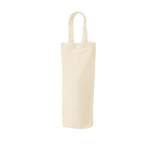 SACS RÉUTILISABLES 1 BOUTEILLE  140 G/M2 14x32 CM BEIGE COTON (25 UNITÉ)