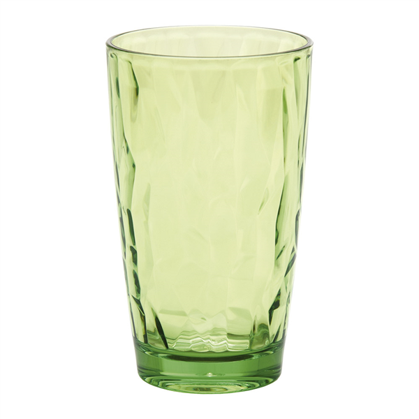 GOBELETS 480 ML Ø 8,5/6,1x14,3 CM VERT POLYCARBONATE (6 UNITÉ)