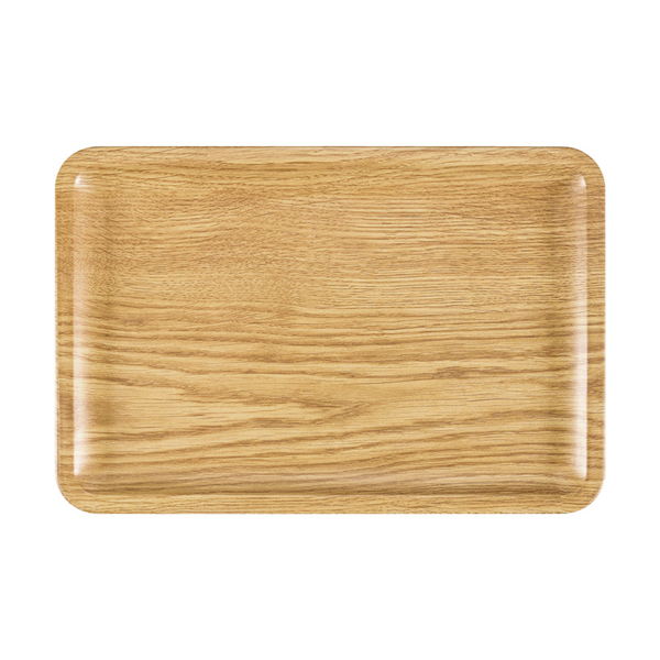 PLATEAU RECTANGULAIRE "ASAMI WARE"  34,2x22x2,2 CM COMPARAISON BOIS MÉLAMINE (1 UNITÉ)