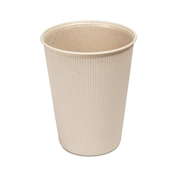 VERRES RÉUTILISABLES POUR BOISSONS CHAUDES 250 ML Ø 8x9,3 CM NATUREL PP (264 UNITÉ)