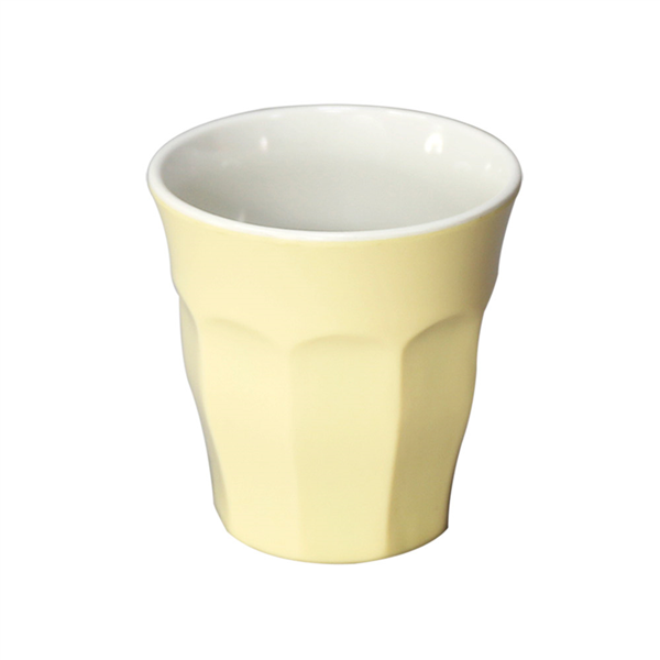 GOBELETS EMPILABLES "ASAMI WARE" 295 ML Ø 8,8x9 CM CREME MÉLAMINE (10 UNITÉ)