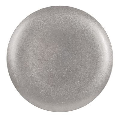 ASSIETTES PLATES "ARTINOX"  Ø19 CM ARGENTE INOX (10 UNITÉ)