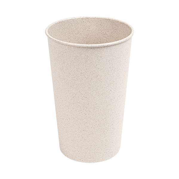 VERRES RÉUTILISABLES 330 ML Ø7,5/5,5x11,5 CM NATUREL RICE HUSK BIOCOMPOSITE (540 UNITÉ)