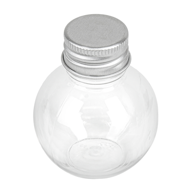 FLACONS AVEC BOUCHON EN ALUMINIUM 50 ML Ø5x6,2 CM TRANSPARENT PET (150 UNITÉ)