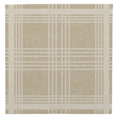 SERVIETTES "X-SOFT" "MADRAS I" 65 G/M2 40x40 CM KAKI AIRLAID (700 UNITÉ)