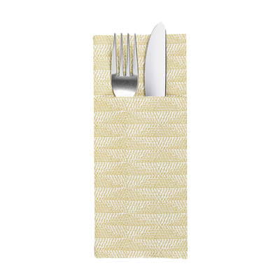 SERVIETTES "CANGURITO" "MIST" 55 G/M2 33x40 CM KAKI AIRLAID (700 UNITÉ)