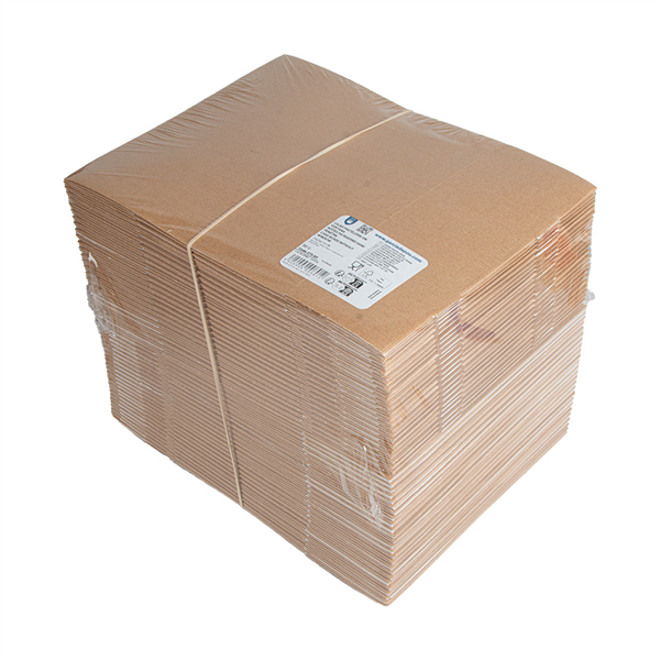 BOÎTES PATISSERIES SANS FENÊTRE THEPACK  21x21x7,5 CM NATUREL CARTON NANO-MICRO (200 UNITÉ)
