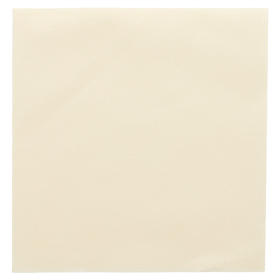 SERVIETTES P. 1/4  55 G/M2 50x50 CM IVOIRE AIRLAID (400 UNITÉ)