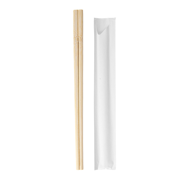BAGUETTES CHINOISES EN SACHET BAMBOO  20 CM NATUREL BAMBOU (1000 UNITÉ)