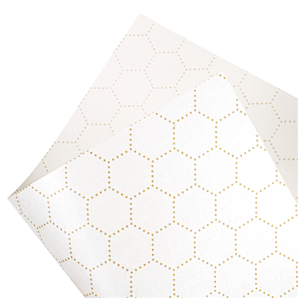 MINI PAPIER INGRAISSABLES CIRÉ 2 FACES PFAS FREE  10+60+10 G/M2 20x12 CM BLANC CELLULOSE + CIRE VÉGÉTALE (500 UNITÉ)