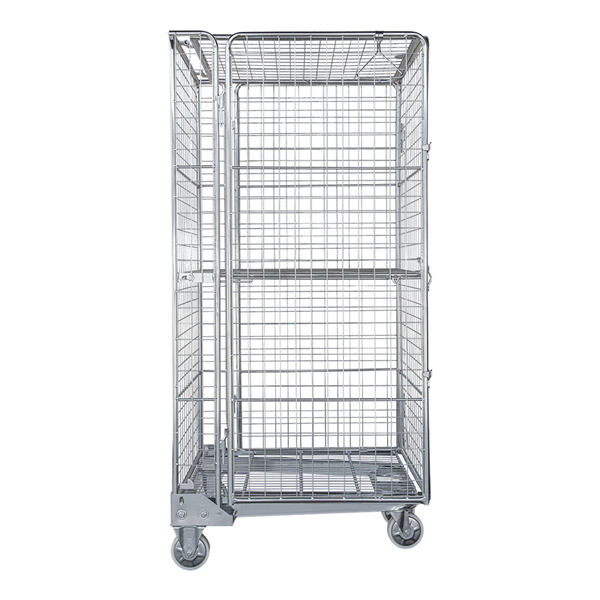 CHARIOT DE TRANSPORT AVEC CAGE ARROW  71,5x82,5x172 CM ARGENTE FER (1 UNITÉ)
