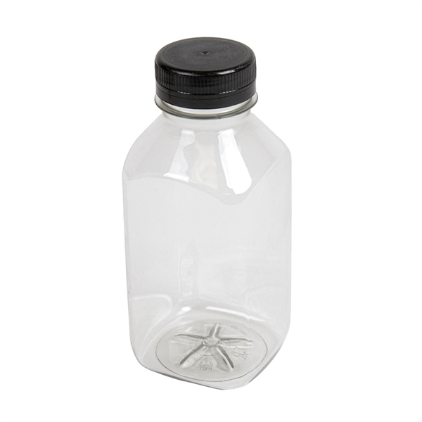BOUTEILLES  350 ML 6,2x6,2x13,8 CM TRANSPARENT - RECYCLÉ RPET (186 UNITÉ)