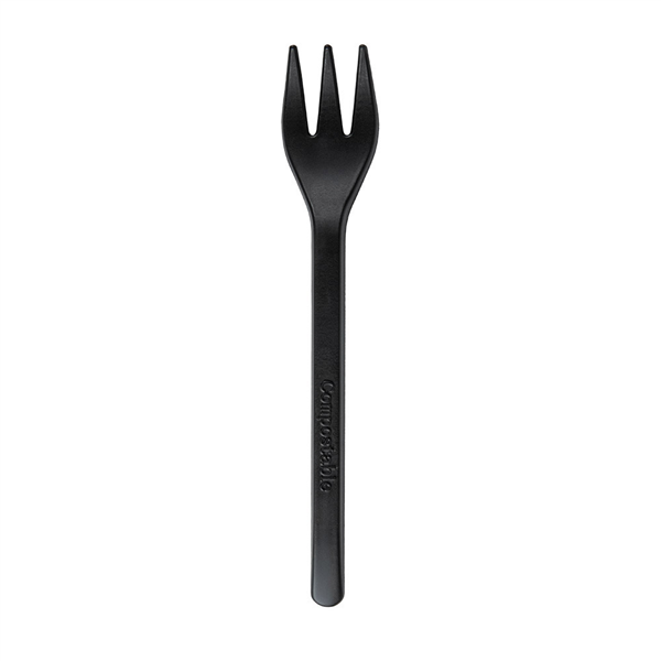 MINI FOURCHETTES   10 CM NOIR CPLA (2000 UNITÉ)