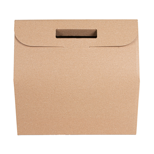 BOÎTES TRANSPORT DE REPAS THEPACK  30x18x30 CM NATUREL CARTON MICROCANAL (100 UNITÉ)
