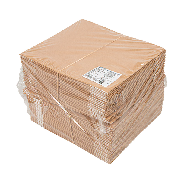 BOÎTES PATISSERIES SANS FENÊTRE THEPACK  23x23x5 CM NATUREL CARTON NANO-MICRO (200 UNITÉ)