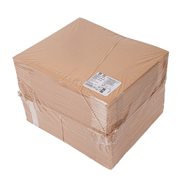 BOÎTES PATISSERIES SANS FENÊTRE THEPACK  26x26x5 CM NATUREL CARTON NANO-MICRO (100 UNITÉ)