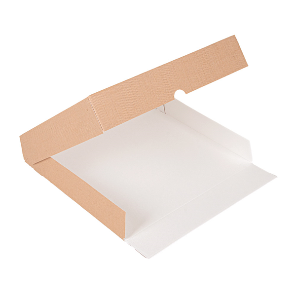 BOÎTES PATISSERIES SANS FENÊTRE THEPACK  26x26x5 CM NATUREL CARTON NANO-MICRO (100 UNITÉ)