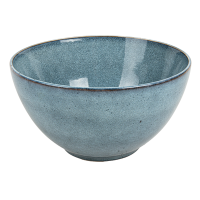 BOL "AKALA" 2,5 L Ø23,5x12,2 CM BLEU CIEL STONEWARE (3 UNITÉ)