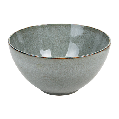 BOL "AKALA" 2,5 L Ø23,5x12,2 CM GRIS STONEWARE (3 UNITÉ)