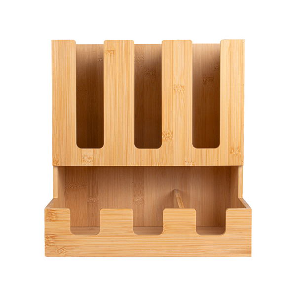 PORTE-VERRES BAMBOO  34,5x23,3x36,8 CM NATUREL BAMBOU (1 UNITÉ)