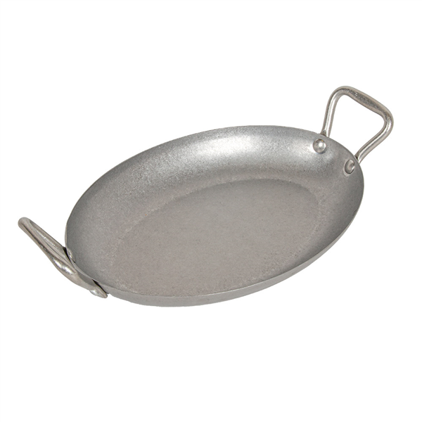 POÊLE OVALE ARTINOX  29,5x21x4 CM ARGENTE INOX (1 UNITÉ)