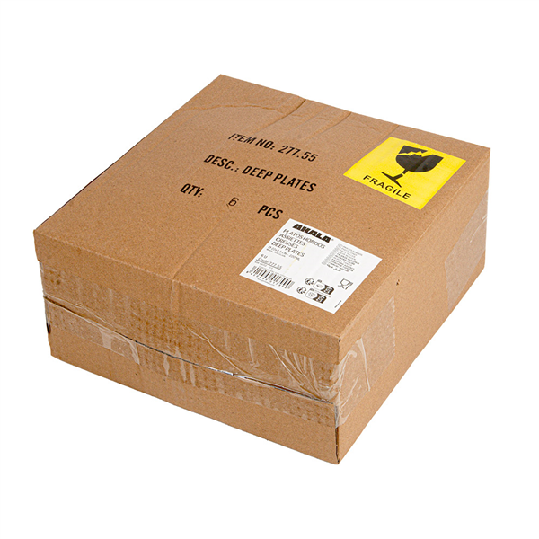 ASSIETTES CREUSES AKALA 220 ML Ø 22x4,5 CM BLANC PORCELAINE (6 UNITÉ)