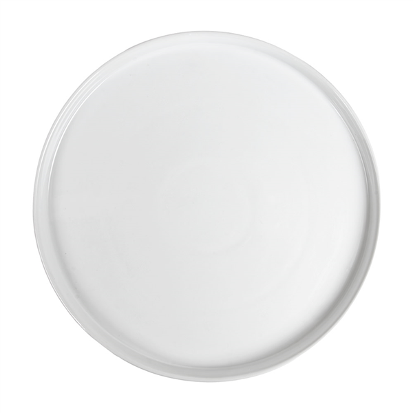 ASSIETTES PLATES AKALA  Ø 26,5x2,5 CM BLANC PORCELAINE (3 UNITÉ)