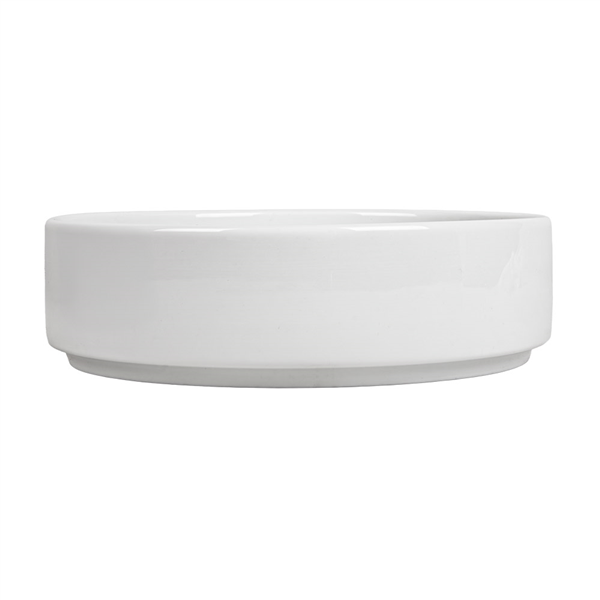 ASSIETTES CREUSES AKALA 450 ML Ø 15x4,3 CM BLANC PORCELAINE (6 UNITÉ)
