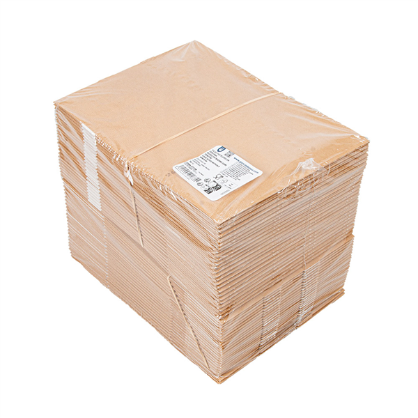 BOÎTES PATISSERIES SANS FENÊTRE THEPACK  20x20x8 CM NATUREL CARTON NANO-MICRO (200 UNITÉ)