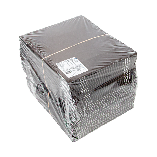 BOÎTES PATISSERIES SANS FENÊTRE THEPACK  23x23x5 CM CHOCOLAT CARTON NANO-MICRO (200 UNITÉ)