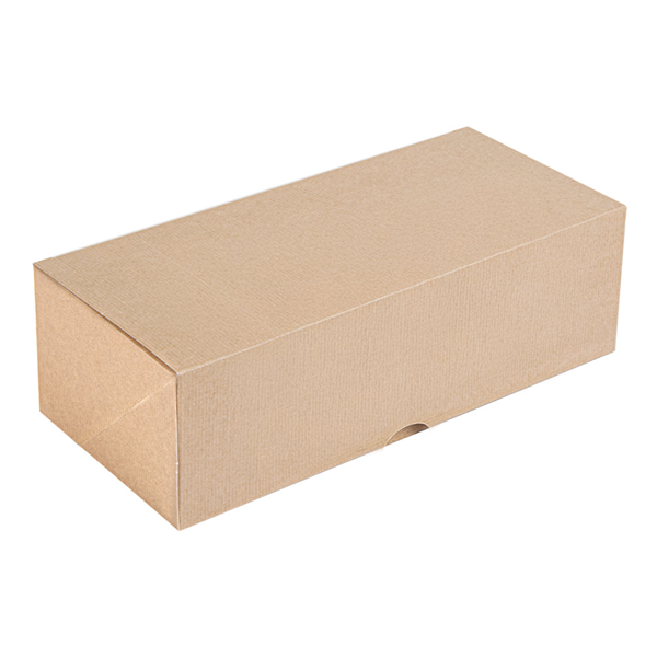 BOÎTES PATISSERIES SANS FENÊTRE THEPACK  35x11,5x10,5 CM NATUREL CARTON NANO-MICRO (100 UNITÉ)