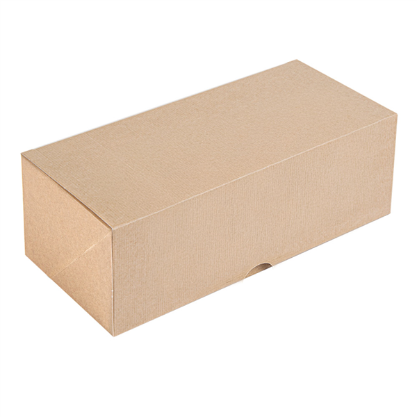 BOÎTES PATISSERIES SANS FENÊTRE THEPACK  30x13x11 CM NATUREL CARTON NANO-MICRO (100 UNITÉ)