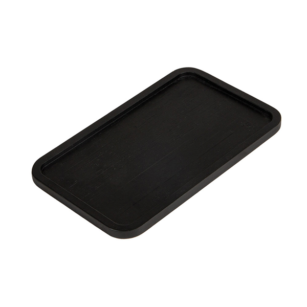 PLATEAU COCKTAIL BAMBOO  20,5x12,5x1 CM NOIR BAMBOU (1 UNITÉ)