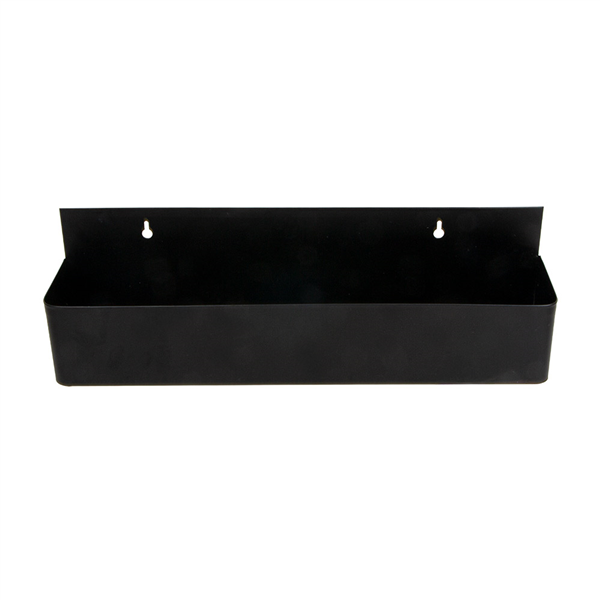 ÉTAGÈRE BAR POUR 6 BOUTEILLES ARTINOX  56x11,5x10,2 CM NOIR MAT INOX (1 UNITÉ)
