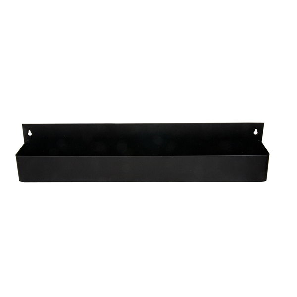 ÉTAGÈRE BAR POUR 8 BOUTEILLES ARTINOX  82x12x10 CM NOIR MAT INOX (1 UNITÉ)