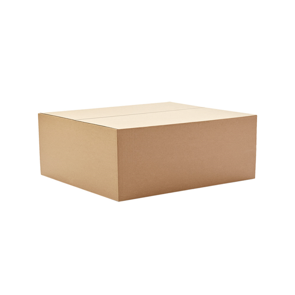BOÎTES EN CANAL SIMPLE  561 G/M2 53x38x24 CM NATUREL CARTON (20 UNITÉ)