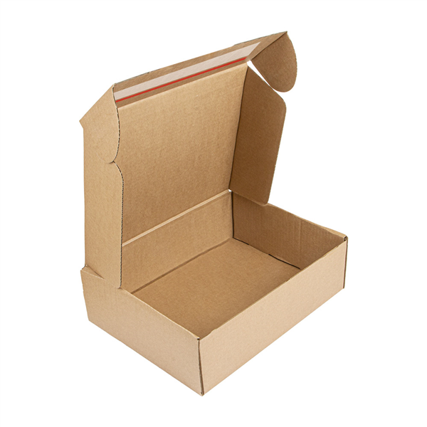 BOÎTE AVEC FERMETURE ADHÉSIVE  561 G/M2 45x32x14 CM NATUREL CARTON (20 UNITÉ)