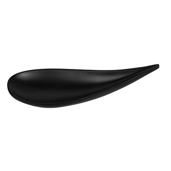 CUILLÈRES À APÉRITIF ASAMI WARE  15,3x4,7x5 CM NOIR MÉLAMINE (100 UNITÉ)