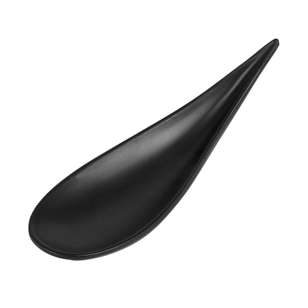 CUILLÈRES À APÉRITIF ASAMI WARE  15,3x4,7x5 CM NOIR MÉLAMINE (100 UNITÉ)