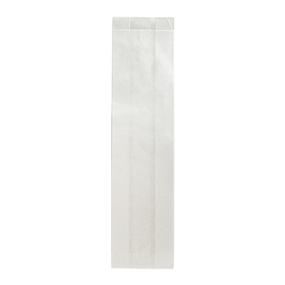 SACHETS "GRILL"GO" 40 GR/M2 9+5,5x35 CM BLANC CELLULOSE (500 UNITÉ)