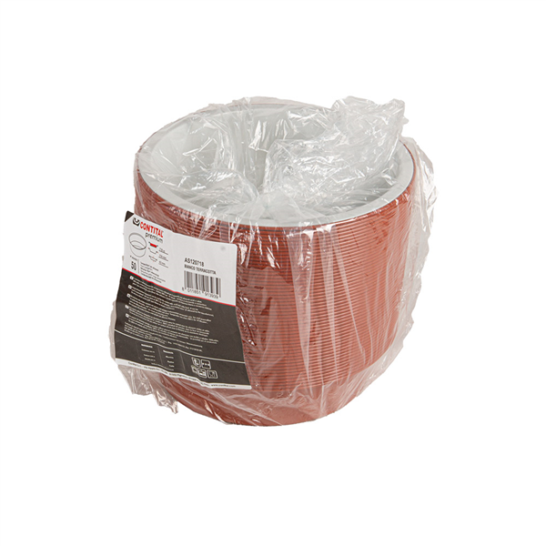 RÉCIPIENTS LAQUÉS  718 ML Ø 17,4/13,6x4,3 CM CUIVRE ALUMINIUM (50 UNITÉ)